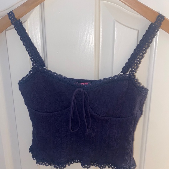 Edikted Lacey Knit Tank - Picture 1 of 3